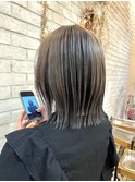 切りっぱなしボブ