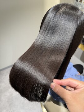 アンサー(answer) "髪質改善メテオストレートで叶える"くすみ艶髪『銀座/個室』