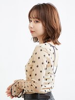 ヘアーサロン ソシエ 二子玉川店 ミディアムレイヤー[二子玉川/二子玉川駅]
