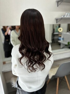 ジュジュル 稲毛本店(jujur) 暗髪ロング