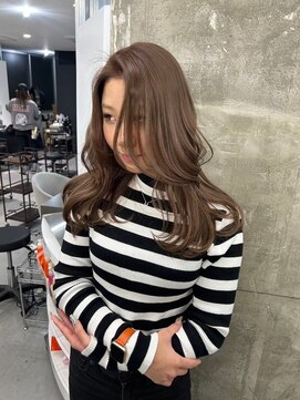 キング 枚方店(K!ng) 縮毛矯正髪質改善ハイライトレイヤーカット枚方美容室エクステ