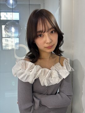 ロンドエニカ 大宮(Lond enika) ワイドバングイメチェン美髪外ハネボブ+レイヤーカット韓国/大宮