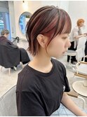 アンブレラカラーミニボブカット白髪ぼかし◎20代30代40代