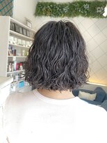 アンジュベイナハ (Ange Bay NAHA)&nbsp;ボブ×スパイラルパーマ