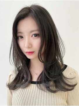 ヘアーデザイニング アルドール 暗髪レイヤー×艶髪スタイル♪