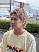 スパイキーショート【ミルクティー/宇都宮/メンズカット】