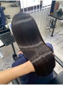 《暗髪グレージュ》大人綺麗なスタイル