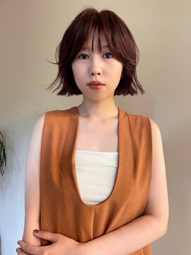 ヤント(yant) ボブ × 抜け感ピンク