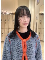 トリッカ 銀座(tricca)&nbsp;レイヤーカット/レイヤー/顔周りレイヤー/ウルフ/ウルフカット