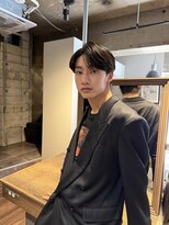 メンズココ メンズパーマ 韓国ヘア 日本橋店(MENS COCO)&nbsp;ニュアンスセンターパート