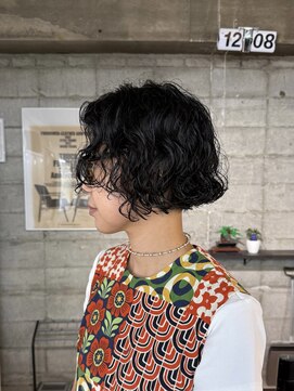 ベストバイ(BEST BUY) 【BEST BUY】ミニボブ×パーマ