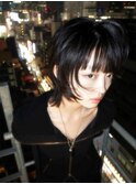 mid layer　顔まわりレイヤー レイヤーボブ レイヤーショート