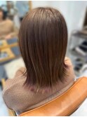 美髪♪髪質改善カラー大人可愛い艶髪ベージュ