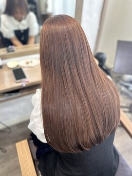 ラウラアンドロー(LAURA&RO) ミルクティーベージュダブルカラーインナーカラーケアブリーチ