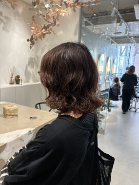 ゆるっとボブパーマ