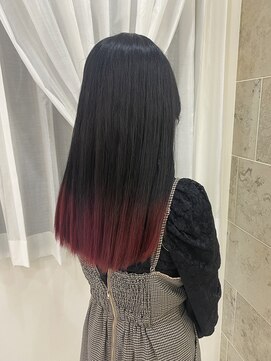 リアン 上尾店(Rien) グラデーション×レッド[韓国/上尾]