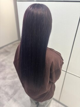 ラビス 浦和(Lovis) オリーブグレ/小顔に見せるヘア/ココアベージュ/黒髪カタログ