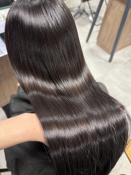 リンクミリ(Link mili) 【ラベンダーグレージュ】髪質改善/韓国ヘア/レイヤーカット