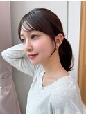 小顔★顔周り　韓国風レイヤースタイル/20代30代40代新宿
