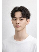 レイ バイ セブンルックス 宇都宮鶴田店(Lay by 7LOOKS) センターパート×スパイラルパーマ