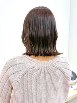 セイドット オモテサンドウ(Say. omotesando) Say.外ハネボブレイヤー切りっぱなしボブアッシュイメチェン青山