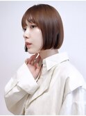 □ぱつっとボブ□【高田馬場髪質改善】