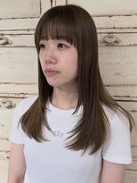 ロリム(RorriM)&nbsp;ブリーチなしダブルカラー ベージュ フェイスレイヤー ロブ