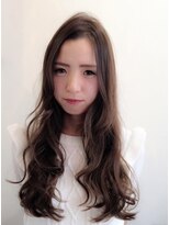 ナンプウ(Nanpu)&nbsp;Nanpu　アッシュベージュ×かきあげロング