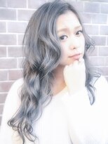 ヘアーエクステンド エフ 渋谷(f)&nbsp;シルバーグレーカラー HairSalon F 【ヘアサロン エフ】渋谷