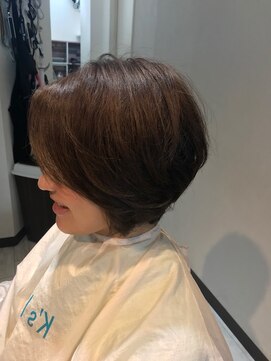 ケーズヘアー 緑が丘店(k's hair) ゆるふわショートボブ
