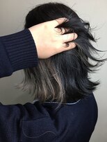 ヘアサロンエム 川越(HAIR SALON M) デザインカラー/厚めバング/ローライト/スリークボブ