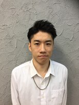 ヒロギンザ 浜松町店(HIRO GINZA)&nbsp;スクエアフォルムシンプルショートヘア<浜松町/メンズ/ヒロ銀座>