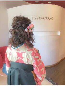 パズードコー(PSSD-CO.+5) ボブハーフアップ