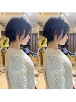 ネオリーブ モカ 川崎チネチッタ店(Neolive mocca)&nbsp;大人かわいい耳掛け小顔ひし形ショートボブ20代30代40代川崎