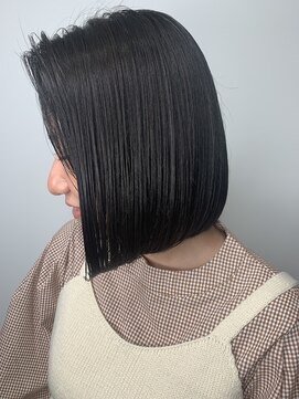 ジャイロヘア(gyro hair) ダークグレージュ