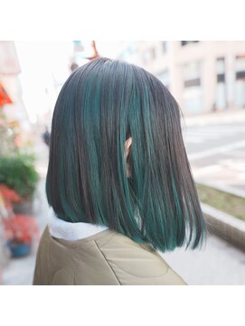 ボアップ 新居浜店(boappu) #インナーカラー#ブリーチ#ハイトーン