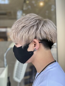 グランドール(Grandoll) ホワイトベージュ×マッシュ