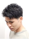 10代/20代/メンズ/ツーブロック/アイロンパーマ/メンズパーマ