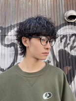 Ryu指名色気ウルフ波巻パーマ