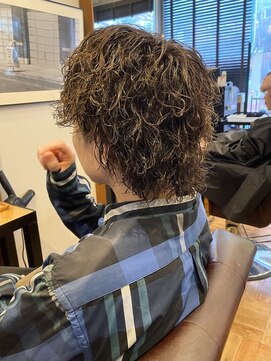 アイリーヘアデザイン(IRIE HAIR DESIGN) 【IRIE HAIR赤坂】スパイラルツイスト×メンズパーマ×ツーブロ