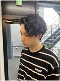 ツイスパ×かきあげミディアム