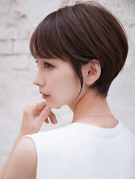 カライングドゥ(ing deux) ショートカット×ひし形ショートボブ×前髪あり20代30代40代 s03