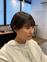 トープ(taupe)&nbsp;丸みフロントショート