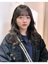 サンド 池袋(sand)&nbsp;韓国ヘア／レイヤーカット／前髪カット／顔周りカット