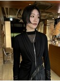 【 クールアッシュ × ハンサムショート】浅野美紀