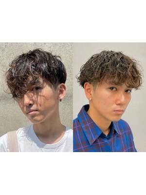 trendのメンズパーマはお任せ*ニュアンス/波巻き/ツイスト/ダウンパーマで朝のセットも楽に![船橋/学割U24]