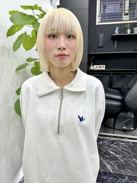 チュダック(ChuDuck) 韓国風《ブロンド》ハイトーン/ケアブリーチ/ダブルカラー