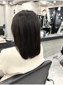 銀座/東銀座/切りっぱなしボブ/エアリーロング/ブラウン