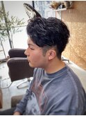【山本智文】パーマ風カット