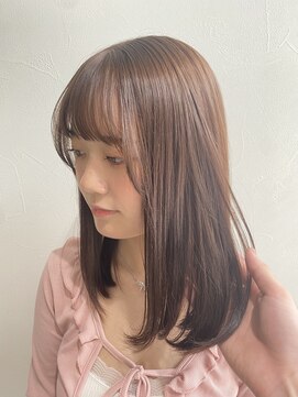 グラフ 立川(Graph.) ブリーチなしダブルカラー Aujua髪質改善トリートメント